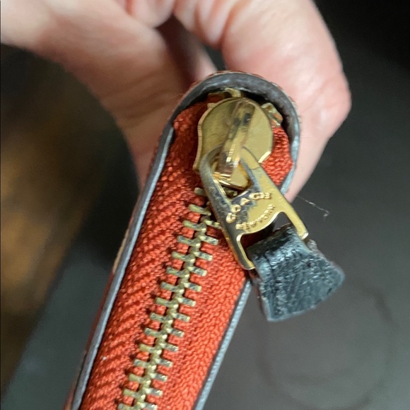 Coach Zip Around Wallet - Picture 9 of 9